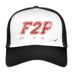 casquette "F2P free to play" - white/black