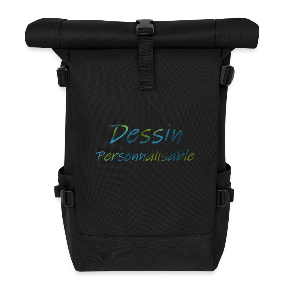 Sac à dos roll top - noir