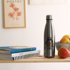bouteille isotherme "life is a biche" - silver
