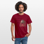 T-shirt homme "qu'est ce que tu as pris cher!" - brick red