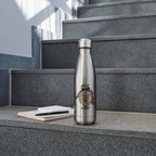 bouteille isotherme "life is a biche" - silver