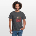 T-shirt homme "qu'est ce que tu as pris cher!" - charcoal grey