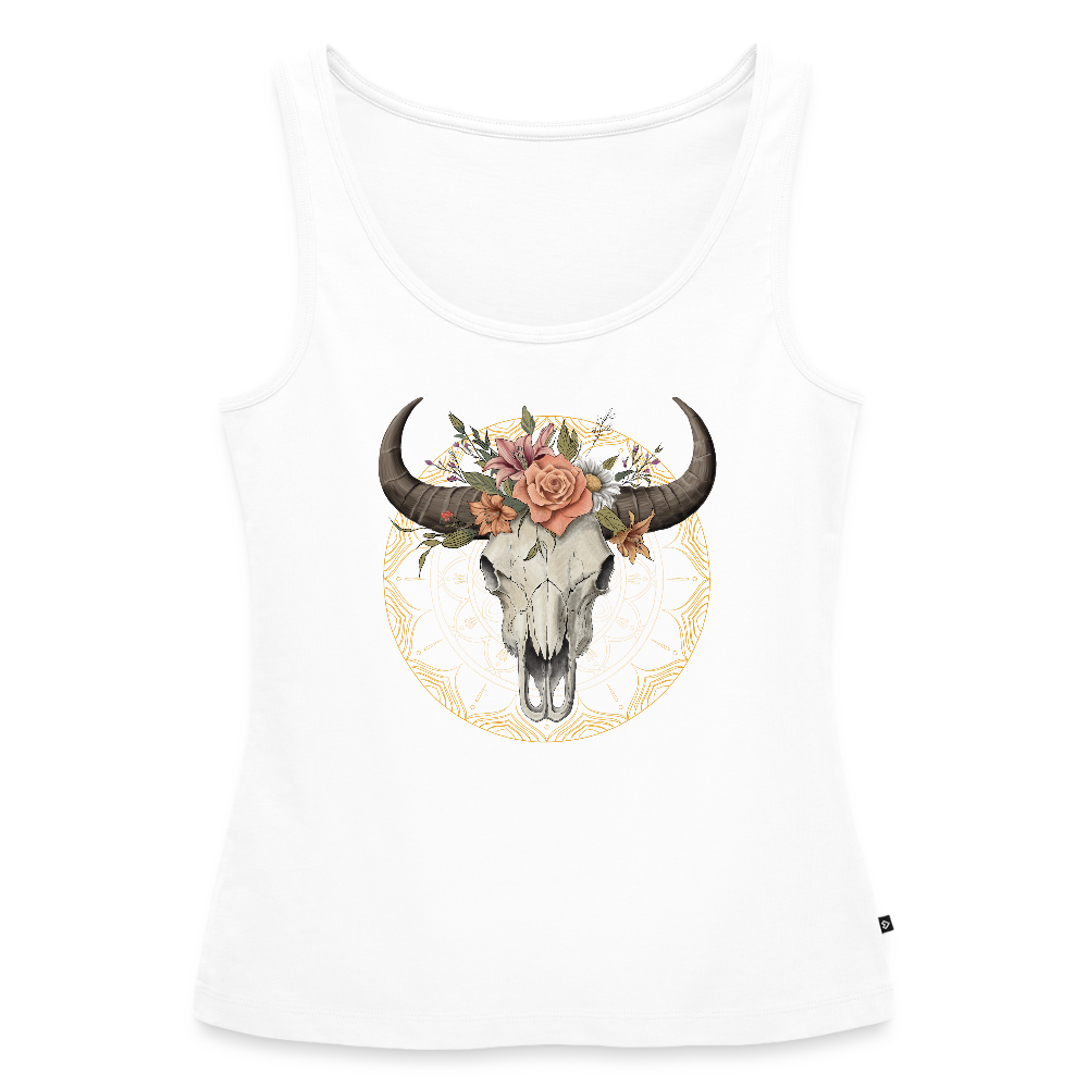 débardeur "buffle" - blanc