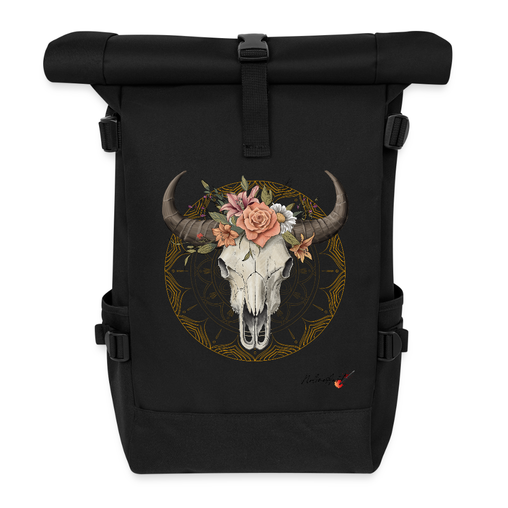 Sac à dos roll top - noir