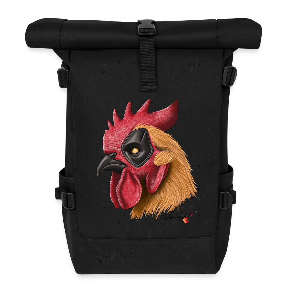 Sac à dos roll top - noir